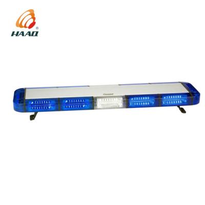 China CEE R65 Warning Light Bar Blue Led For Police Vehicles 1180*303*142mm for sale