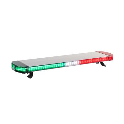 China Green Ambulance Police Light Bar Green Led Strobe Warning Light for sale