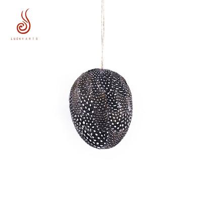 China Other Hot Selling Natural Guinea Fowl Feather Egg for Easter Garden Home Decoration for sale