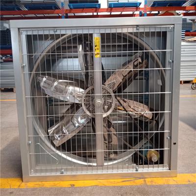 China Poultry Farms/Animal Production/Greenhouse Workshop Galvanized Exhaust Fan/Factory Sheet Greenhouse Galvanized Negative Pressure Fan Farm Ventilation Fan for sale