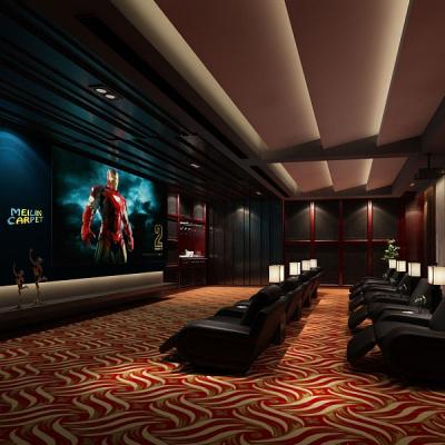 China Jacquard Movie Theater Carpet for sale