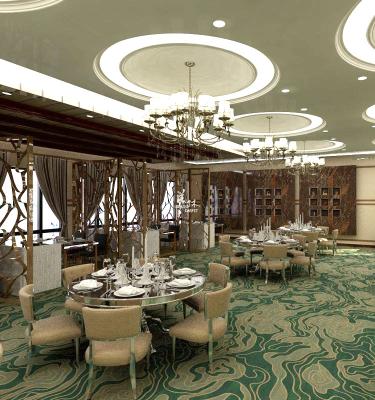 China Jacquard Banquet Hall Carpet, Hotel Carpet, Customized Banquet Carpet for sale