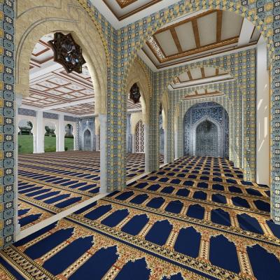 China Washable Wall To Wall Mosque Prayer Mat for sale