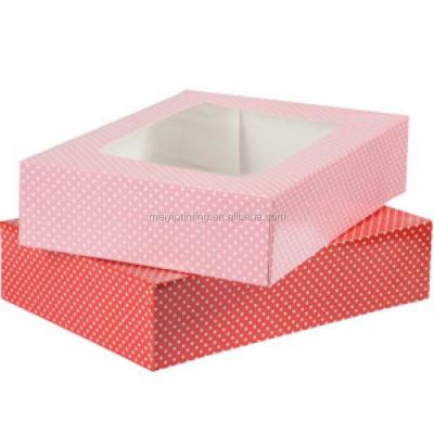 China wholesale decorative recyclable cake box for sale