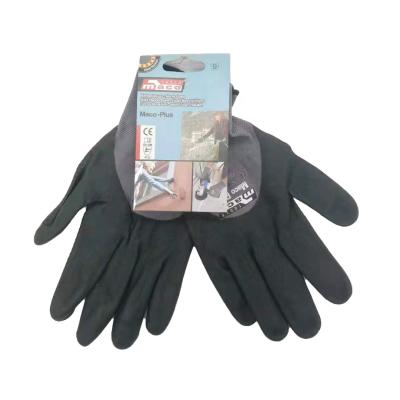 China Eco - Friendly Gloves Low Price Nylon Garden Safety Gloves For Gardening for sale