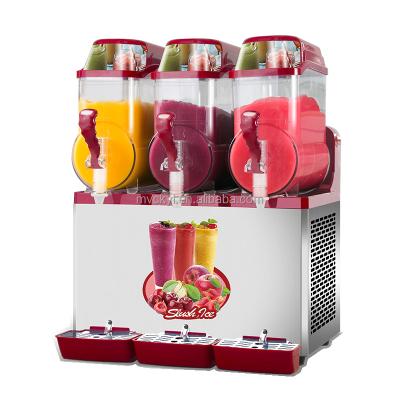 China Cheap Price Adjustable Temperature Commercial Mvckyi Soggy Granita Ice Machine / Frozen Drink Slush Juice Slush Machine For Sale for sale