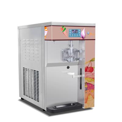 China Mvckyi Flavor Ice Cream Machine 25L/H Ice Cream Serving Maker Durable Commercial Single Soft Frozen Machine Yougurt Automatically for sale