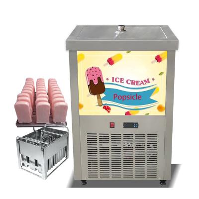 China Motor Inside Ice Lolly Making Machine / Commercial One Mold Popsicle Popsicle Machine Popsicle Machine for sale