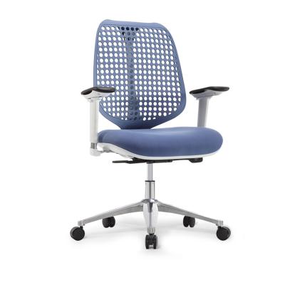 China (Size) small office chair adjustable blue seat for sale