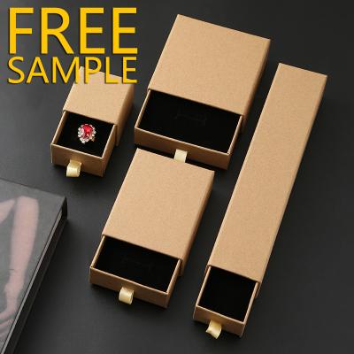 China Special Custom Drawer Jewelry Box Logo Bracelet Printed Storage Drawer Jewelry Packaging Box Paper Jewelry Box for sale