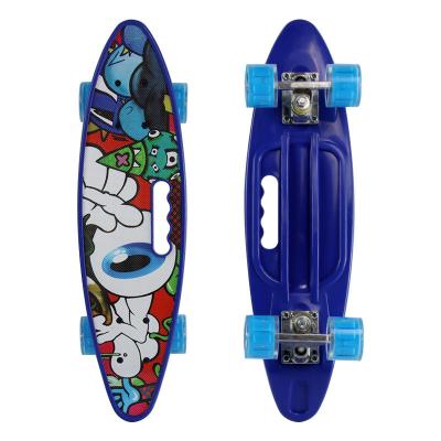 China Youth Fashion Wholesale Custom 22 Inch Skateboard PU Wheel Fish Skate Board For Adult for sale