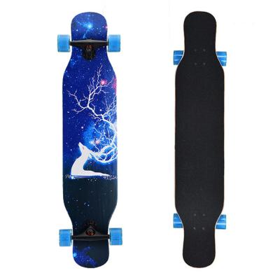 China Fashion Cheap Maple Kid Wood Price Board Long Skateboard For Teenagers for sale