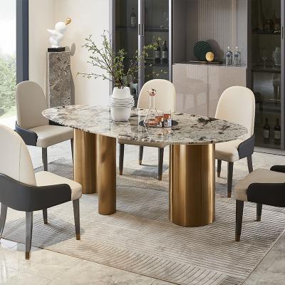 China OEM Welliton OEM ODM furniture for luxury marble round dining table and restaurant home hotel chairs for sale