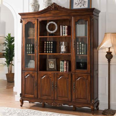 China American Modern ODM Style Welliton Study Room Furniture American Modern Floor Wooden Multifunctional Bookcase for sale