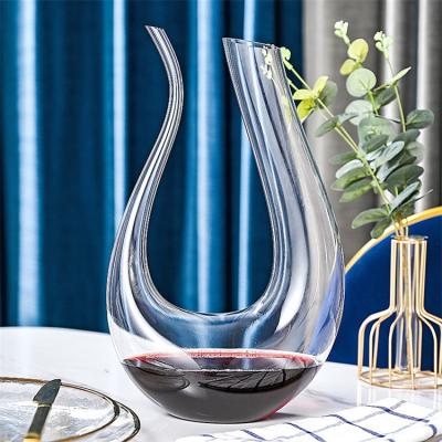 China Safety made in china borosilicate glass wine decanter red wine bottle for sale for sale