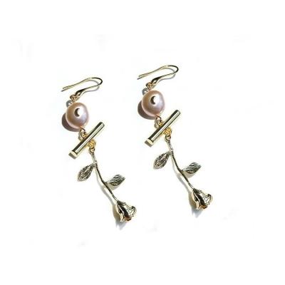 China Wholesale Classic Pearl Earrings Baroque Inspired Designer Designer Statement Earings for sale