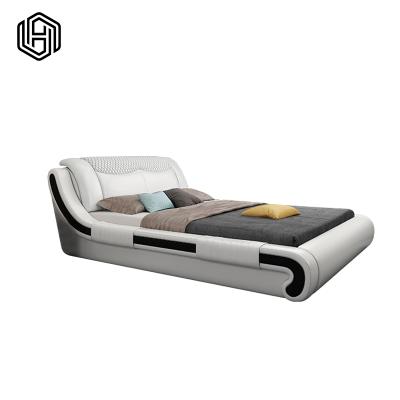 China Strong practicability HUI JU YOU tatami tatami bed master bedroom PIN Light bed dermal bed tatami storage luxury modern light luxury family for sale