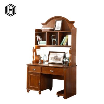 China Strong practicability HUI JU YOU PIN Desk combination bookcase simple modern home use student office for sale