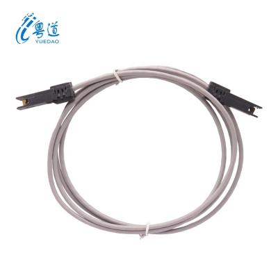 China Yuedao Cat3 110 To 110 6P2C Intercom patch cord Telephone Cable for sale