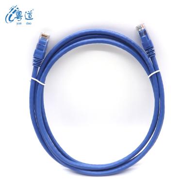 China YUEDAO  factory Cat6 UTP 3m 23AWG PVC copper core patch cord for sale