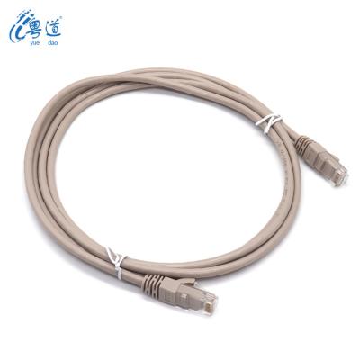 China Factory price optional required OEM 8 core Bare copper RJ45 1m 2m color  Cat5e Cat6 Cat6A UTP Network Patch cord for sale