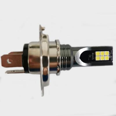 China Hi-Lo Engine Headlight Bulb H4 12SMD 3030 LED Headlight Foglight Beam Driving Auto Bulb 12V 24V Car DRL Fog Light Bulbs à venda