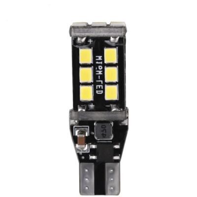 Китай T15/W16W 2835 15-SMD Canbus Super Bright White Error Free Reverse Parking Light LED Turn Signal Light Bulbs 14mm*40mm продается