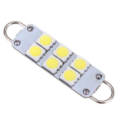 Chine 44mm 563 Festoon 6SMD LED Bulbs 562 Fit RL4410 567 211-2 212-2 214-2 Interior Light For Car Dome Card Door Courtesy License Light 44(mm) à vendre