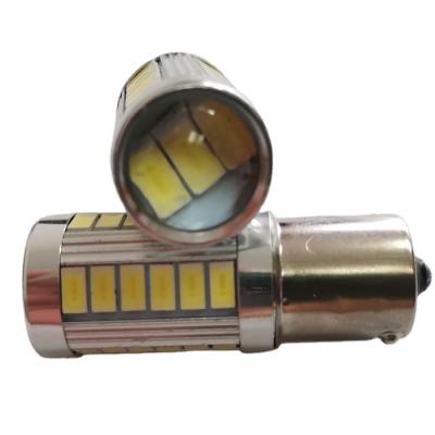 China 1157 Aluminum P21/5W BAY15D 33 Super Bright SMD 5630 5730 LED Brake Light Fog Lamp Car Daytime Running DRL Auto Light Bulbs en venta