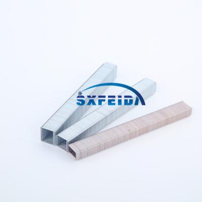 China Hot selling flat 84 series galvanized clips for upholstery and frniture with high quality for sale