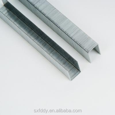 China Galvanized Iron Or Staples Steel 21 Staples GA Bea380 Galvanized Staples For Furniture, Packaging, for sale