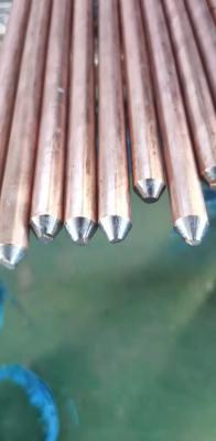 Κίνα 4ft Copperbond Solid Copper Earth Rod Μεγέθη 16mm προς πώληση