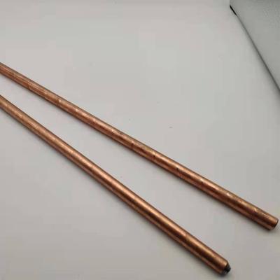 China Copper Clad Earth Rod with High Tensile Strength for Durable Grounding One End Pointed for sale