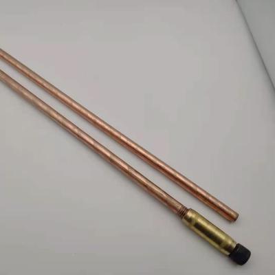 China 16mm Electrical Earth Rod with Pointed Copper Clad Steel Material for Optimal Grounding en venta