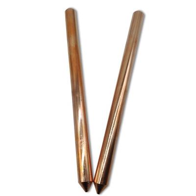 China Copper Clad Steel Ground Rod 3m long for sale