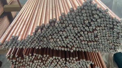 China Electroplating Process Copper-clad Earth Rods 1.5m IP68 Protection Level For Grounding Grid for sale