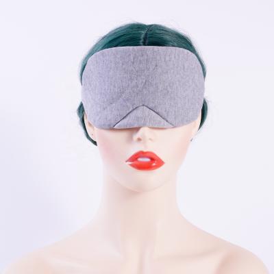 China Cute Cotton Eye Blindfold Sleeping Mask Circles Dark Hot Selling Cotton Sleep Blindfold 3d Eye Mask Travel For Sleep for sale