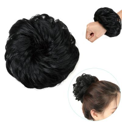 China Cheap Pictures Factory Price Pictures Messy Hair Bun Accessories Synthetic Messy Hair Bun for sale