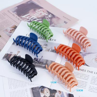 China Korean Women's Newest Acetate Matte Large Hair Acrylic Claw Clip Wholesale for sale