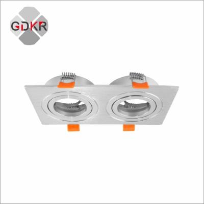 China 220v Track Lights Gu10 Lamp Housing Replacement Lamp Round / Square Downlight 3W Led Spotlight Led Module for sale