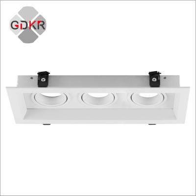 China Modern Adjustable Replacement Gu10 Bulb Fixture / Fixed Led Spotlight Ip65 Ceiling Lights for sale