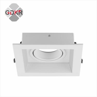 China Easy To Install Indoor Square Led Lighting Shade Led Split Aluminum Lamp Shade for sale