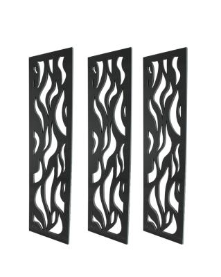 China New Eco-friendly Style WPC WPC Room Divider Screen CNC Room Divider For Indoor And Outdoor for sale