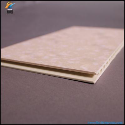 China Nailed Wood Plastic Wall Panels Colored Wall Paneling for sale