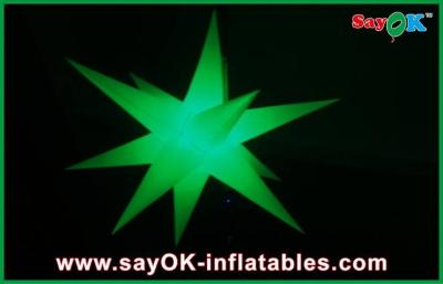 China Party Star opblaasbare verlichting Decoratie Decoratie / Nylon doek opblaasbaar led licht Te koop