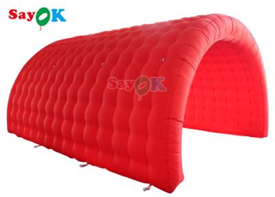 China 210D Oxford Cloth Inflatable Tunnel Tent Advertising Custom Blow Up Channel Tent for sale