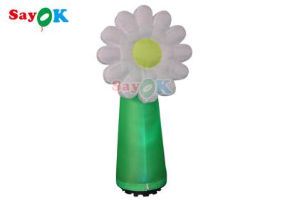 China OEM Pvc Inflatable Lighting Decoration Led Flower Model For Advertising for sale