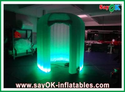 China Inflatable Party Tent OEM Diameter 3m Inflatable Photo Booth Round For Advertising for sale