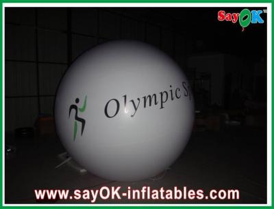 China Waterdicht stof PVC opblaasbare heliumballon dun voor buitenevenementen Te koop