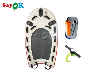 China 71*41.4*4 inch opblaasbare reddingsslee Floating Mat Jet Ski Rescue Board Te koop